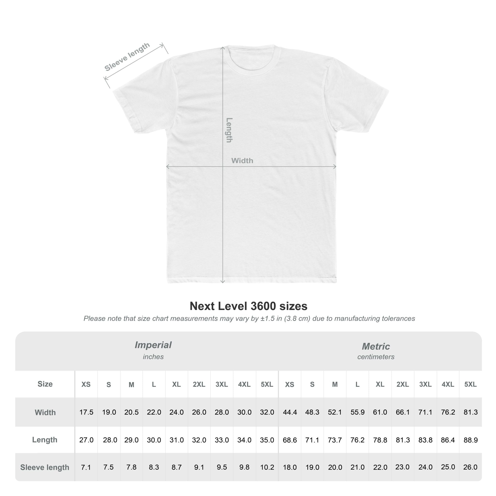 Left Side Performance Original Tee